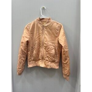 Lululemon Non Stop Bomber Jacket Bleach Apricot Orange